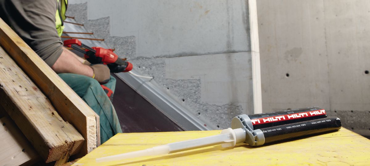 Hilti HIT-HY 100 Adhesive Anchor – 11.16 fl oz (US)