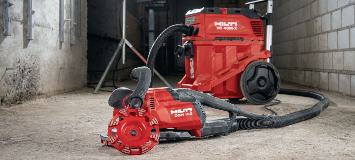 Hilti DGH 150 120V Diamond Concrete Grinder – 150 mm