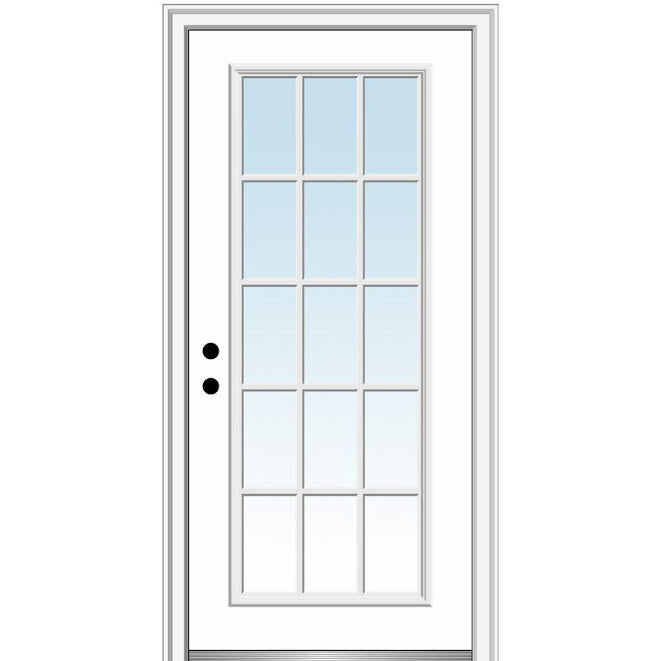 FULL GLASS DOOR 32X80 (Right)