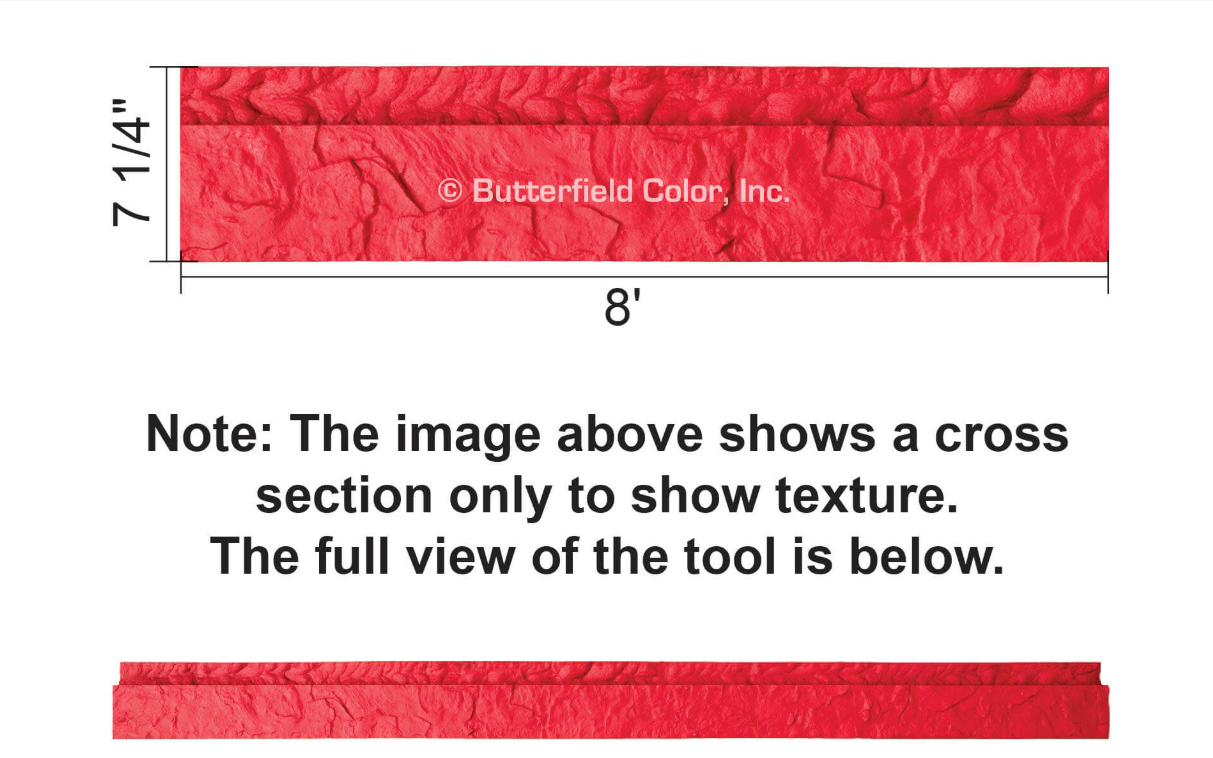 One Piece 7¼″ Cantilevered Step Liner (BST9150)