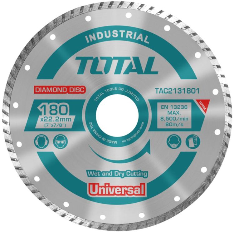 7″X7/8″ INDUSTRIAL TURBO DIAMOND DISC