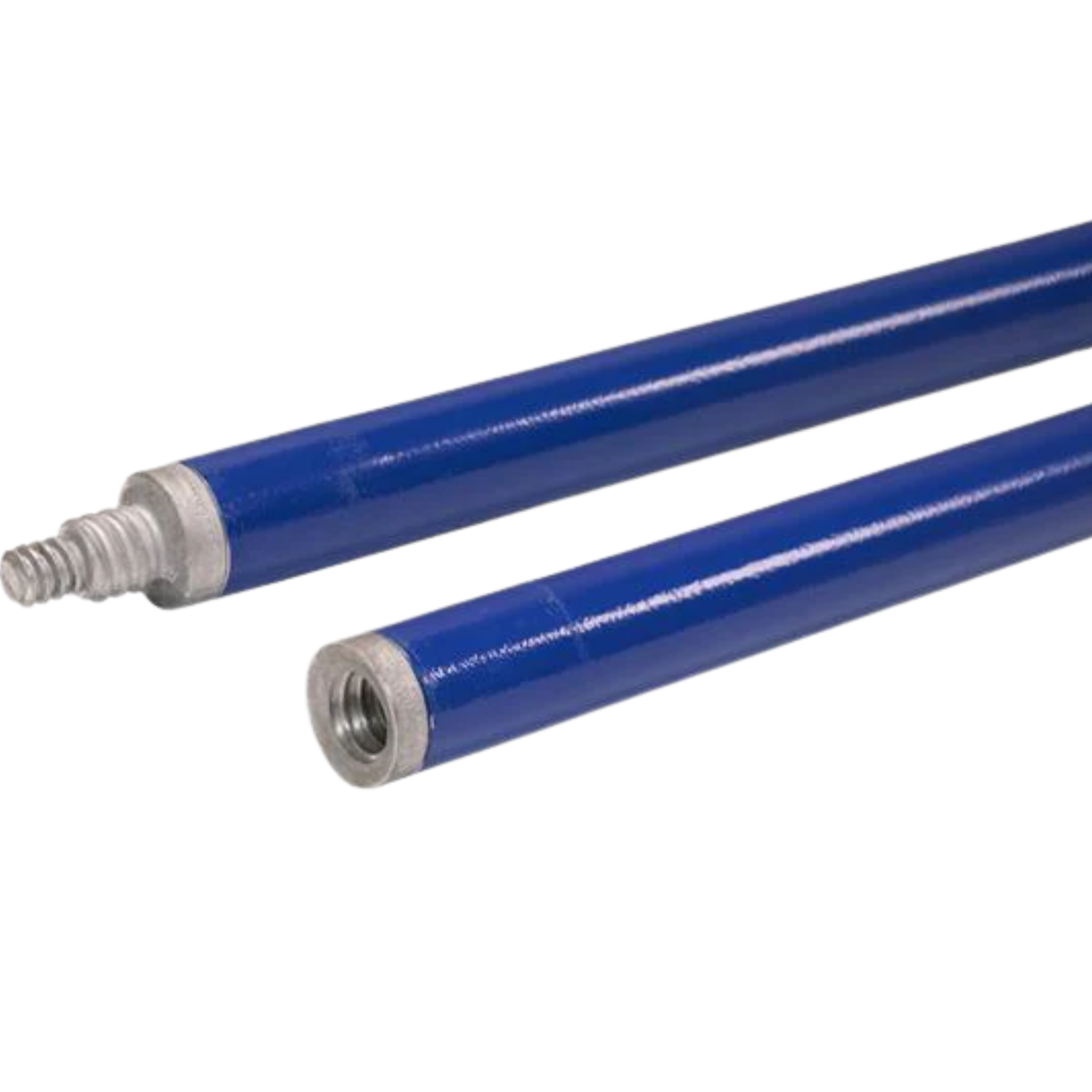 4' Threaded Aluminum Handle Sections-1 3/4" Diam