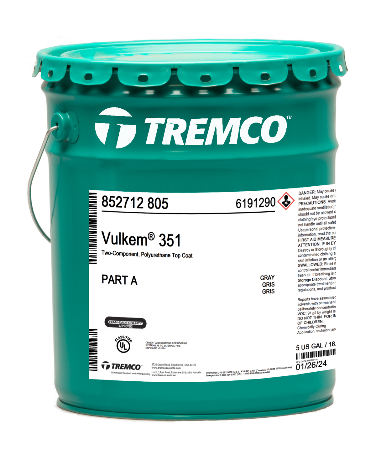 Vulkem® 350/351 Pedestrian Traffic Coating System
