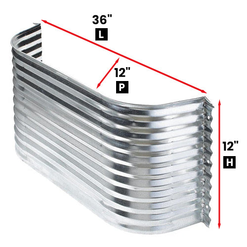 WINDOW WELL  36"L X 12"P X 12"H