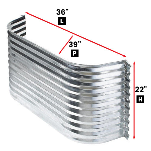 WINDOW WELL 36"L X 39"P X 22"H