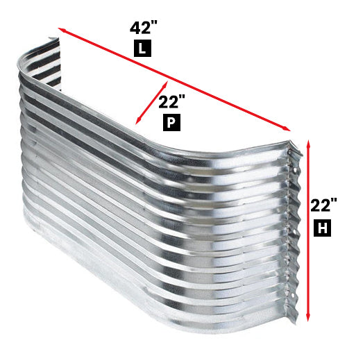 WINDOW WELL 42" L X 22" P X 22 "H