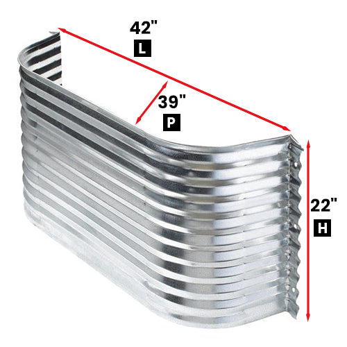 WINDOW WELL 42"L X 39"P  X 22" H