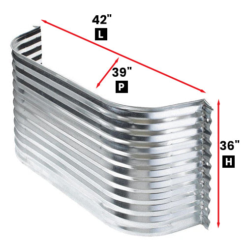 WINDOW WELL 42" L X 39"P X 36"H