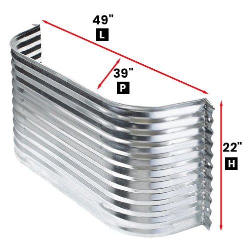 WINDOW WELL 49" L X 39"P X 22"H