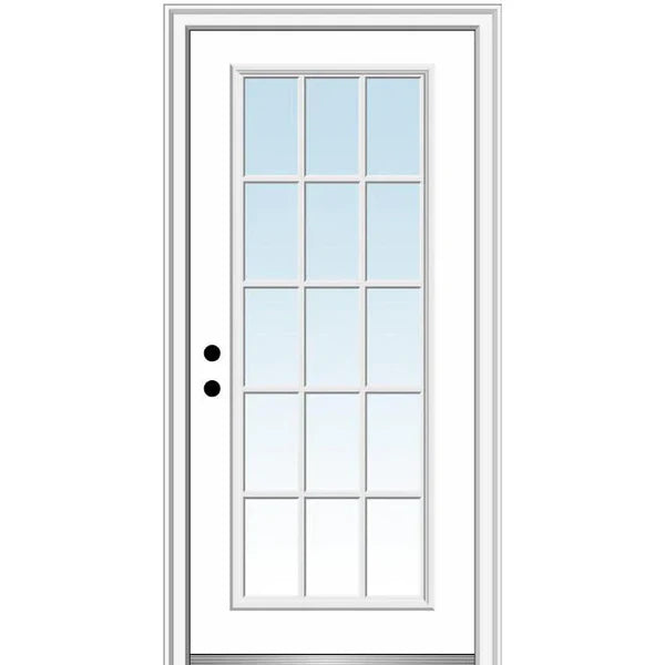 Full Glass 34"X 78" Inswing Door