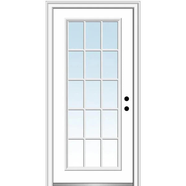Full Glass 34"X 78" Inswing Door