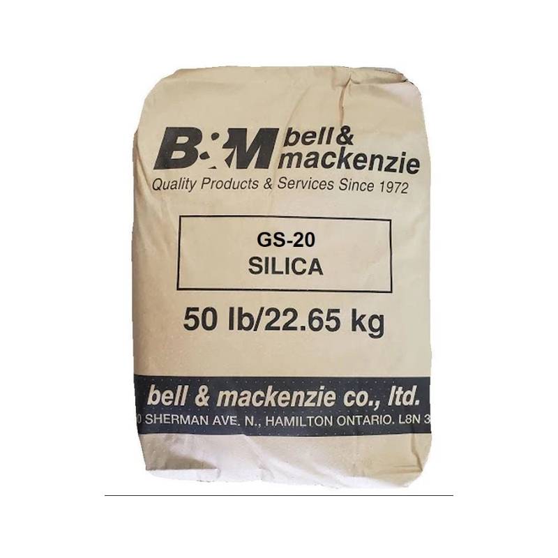 GS20 Silica Sand – 50 lb Bag