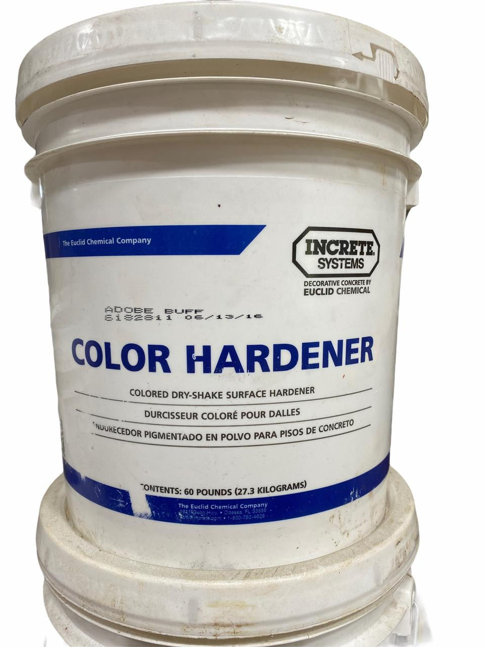 INCRETE COLOR HARDENER-60# PL CHARCOAL