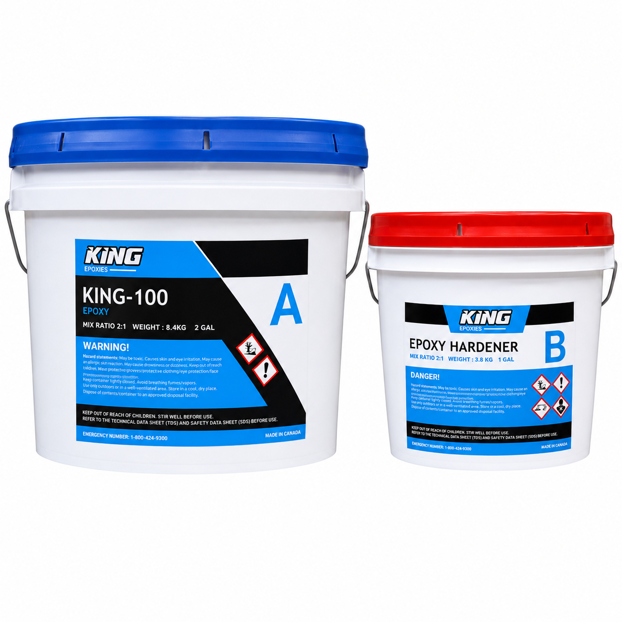 KING-100 EPOXY FLOOR COATING KIT