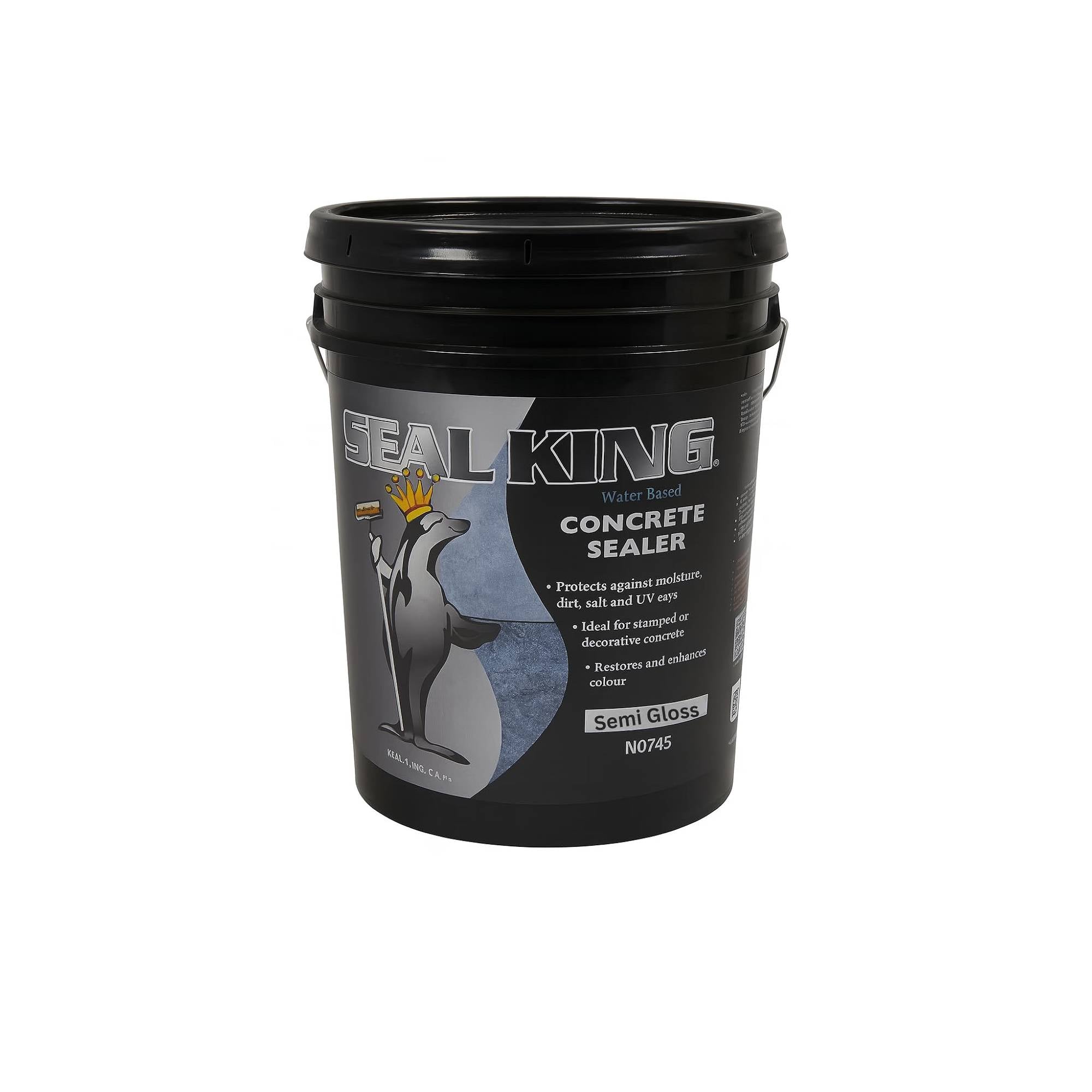 Seal King Concrete Sealer- Semi-Gloss Finish Size- 1 Gal & 5 Gal