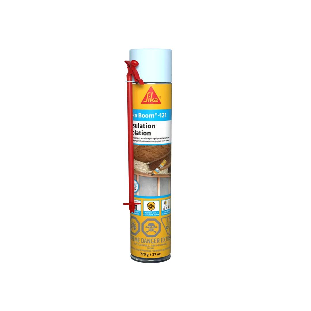Sika Boom®-121 Insulation – 20 Board Feet One-Component Polyurethane Spray Foam