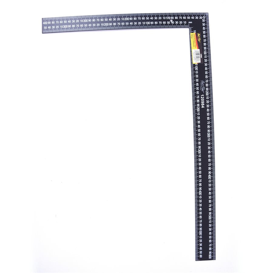 CARPENTERS SQUARE 16IN X24IN STEEL BLACK