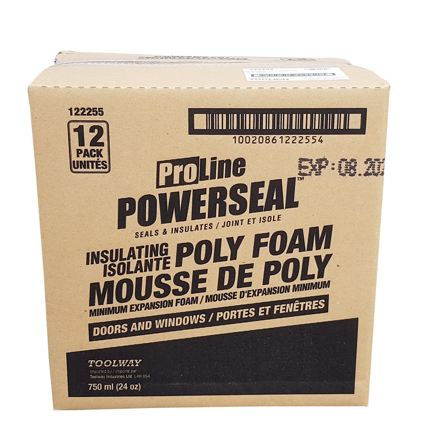 POWERSEAL LOW TEMPERATURE -20 WINDOW & DOOR FOAM SEALANT 680G