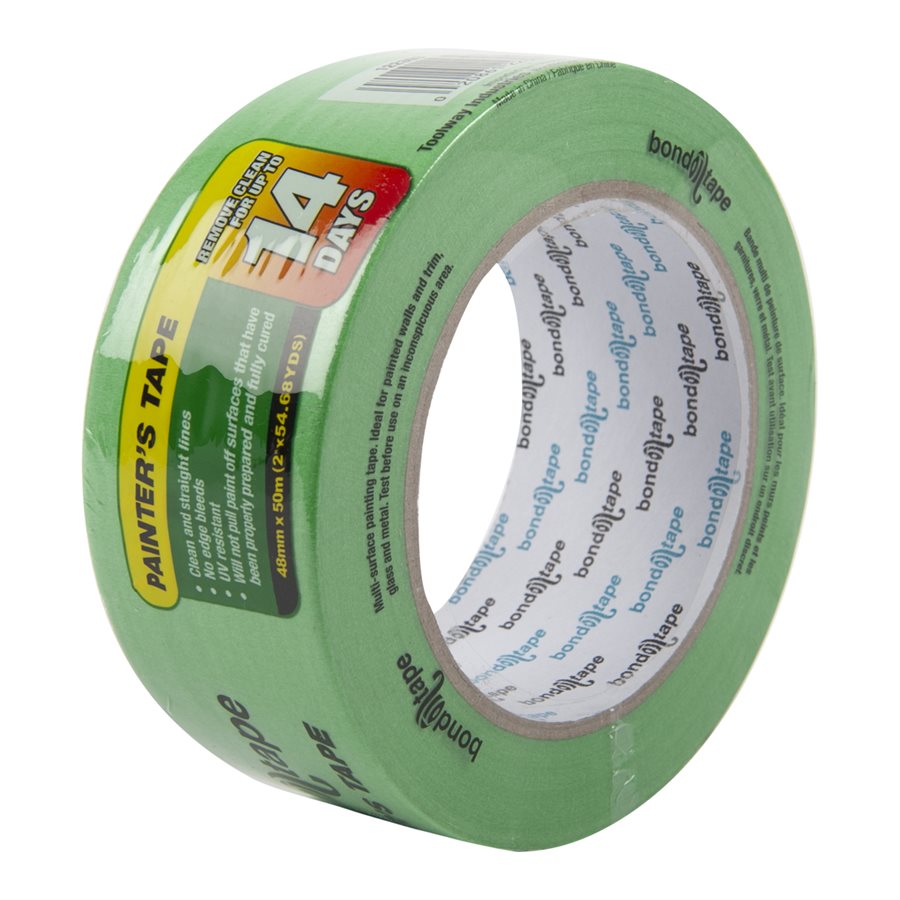 PAINTERS TAPE 48MM X 50M GREEN