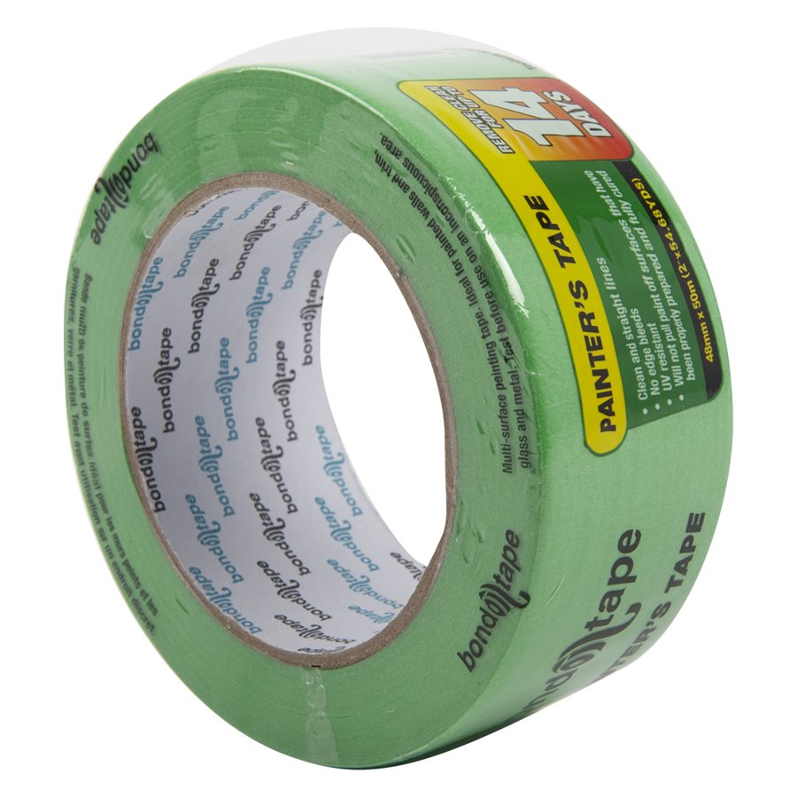 PAINTERS TAPE 48MM X 50M GREEN