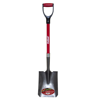 SHOVEL SQUARE MOUTH 40IN X 8-1 / 2IN BLADE FIBREGLASS L-HANDLE