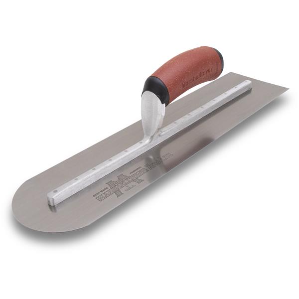 22 X 4 Rounded Front Finishing Trowel - DuraCork Handle