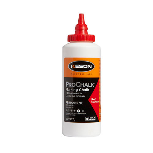 PROCHALK LEVEL 3, HIGH VISIBILITY, GLO RED,8OZ